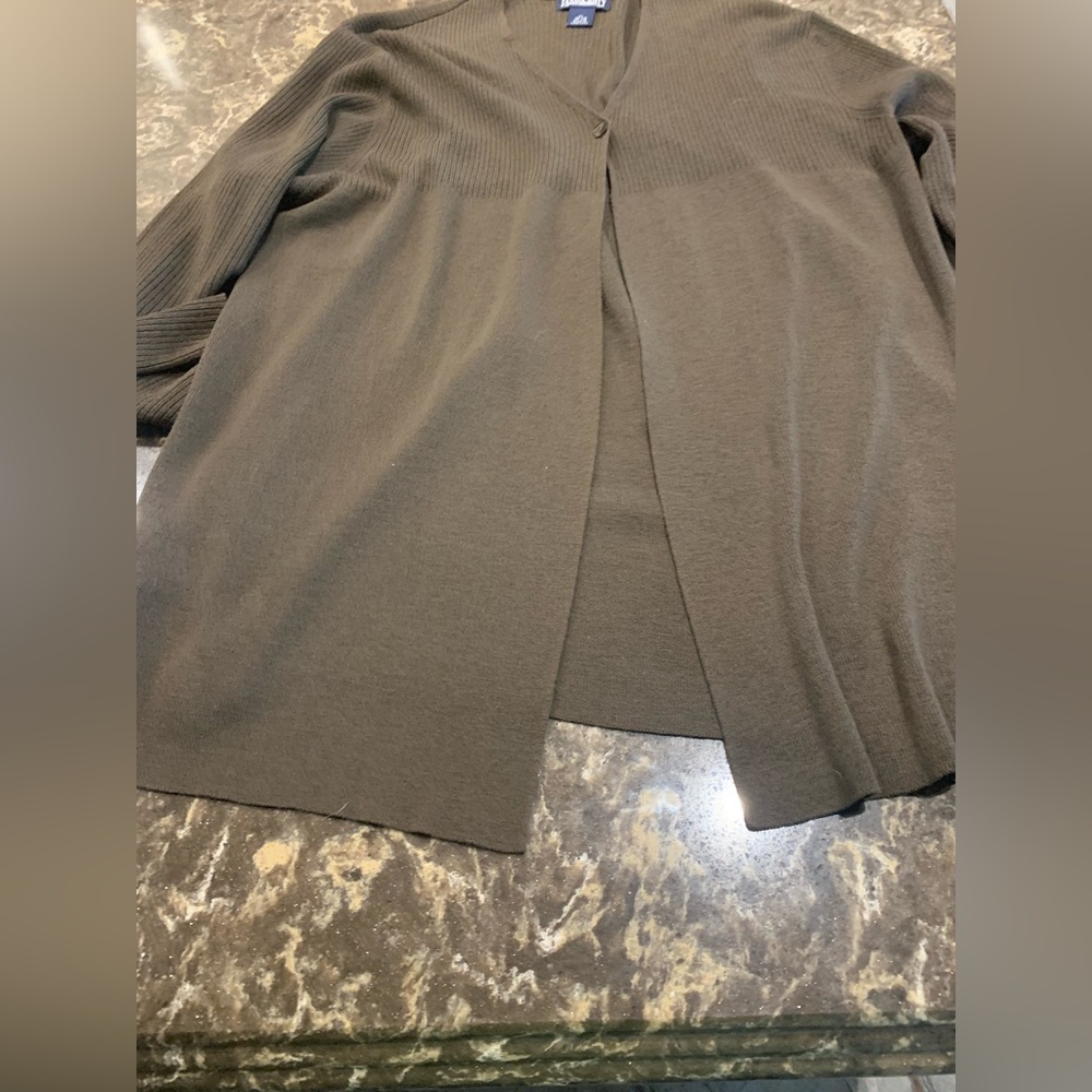 Lands' End Open Front Cardigan and Skirt Set (New without tags)
